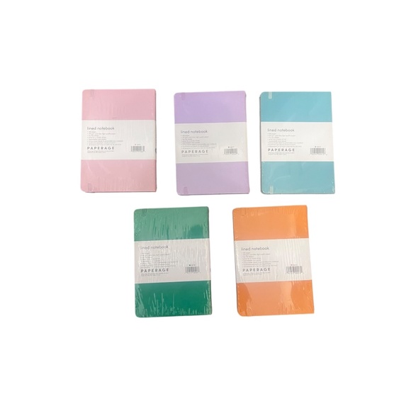 Paperage Lined Journals, Hardcover, 8"x5.6", 100 pages, Various Colors - Picture 2 of 5